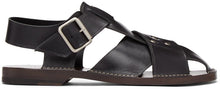 Lemaire Black Strap Sandals - Sandales de bretelles noires Lemaïde - lemaire 검은 색 스트랩 샌들
