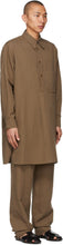 Lemaire Brown Liquette Shirt