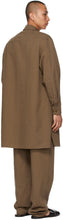 Lemaire Brown Liquette Shirt
