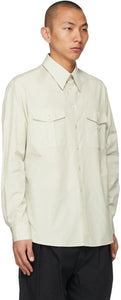 Lemaire Green Military Shirt