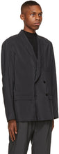 Lemaire Grey Belted Double-Breasted Blazer