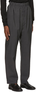 Lemaire Grey Elasticated Trousers