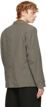 Lemaire Grey Soft Single Breasted Blazer