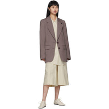 Lemaire Off-White Linen Pleated Shorts - Short plissé en lin blanc cassé au lemaire - lemaire 오프 화이트 리넨 주름진 반바지