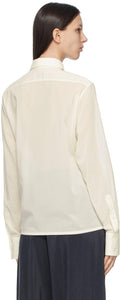 Lemaire Off-White New Pointed Collar Shirt