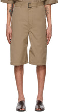 Lemaire Tan Belted Shorts - Short ceinturé de Lemaire Tan - lemaire tan 벨트 벨트