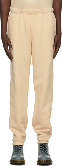 Les Tien Beige Heavyweight Classic Lounge Pants - Pantalon de salon classique des poids lourds beige les - Les Tien Beige 헤비급 클래식 라운지 바지