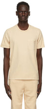 Les Tien Beige Heavyweight Classic Pocket T-Shirt - T-shirt de poche classique des poids lourds beige Les Tien Beige - Les Tien Beige 헤비급 클래식 포켓 티셔츠