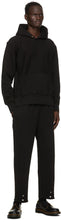 Les Tien Black Heavyweight Front Snap Lounge Pants