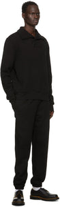 Les Tien Black Heavyweight Yacht Sweatshirt