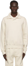 Les Tien Off-White Heavyweight Yacht Sweatshirt - Sweat-shirt de yacht lourds blancs hors blanc - Les Tien Off-White 헤비급 요트 스웨터