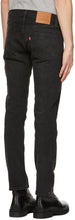 Levi's Black Faded 511 Slim Flex Jeans