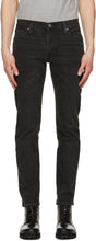 Levi's Black Faded 511 Slim Flex Jeans - Levi's noir fané 511 Slim Flex Jeans - Levi 's Black Faded 511 슬림 플렉스 청바지