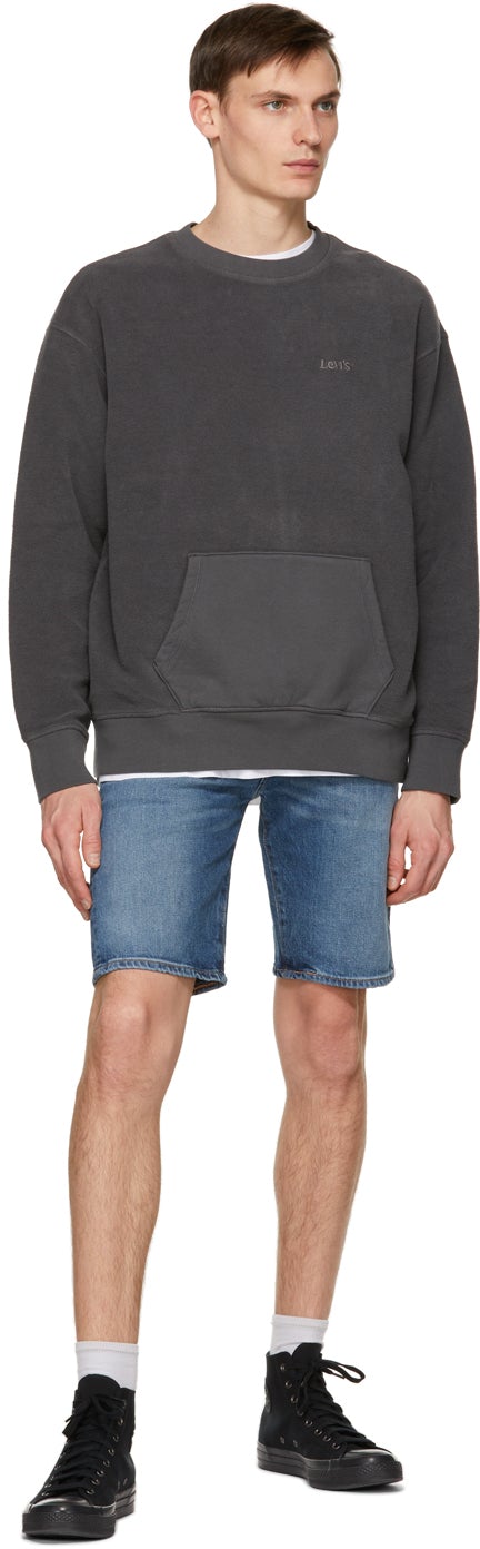 Levi's Blue 501 Shorts