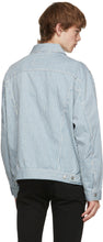 Levi's Blue Denim Stripe Vintage Fit Trucker