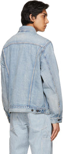 Levi's Blue Denim Vintage Fit Trucker Jacket