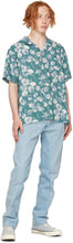 Levi's Blue Graphic Camper Short Sleeve Shirt