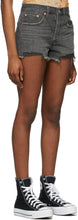 Levi's Grey 501 Original Shorts
