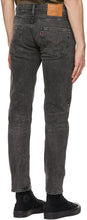 Levi's Grey 502 Taper Flex Jeans