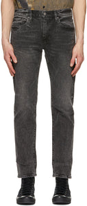 Levi's Grey 502 Taper Flex Jeans - Levi's Grey 502 Taper Flex Jeans - Levi의 회색 502 테이퍼 플렉스 청바지