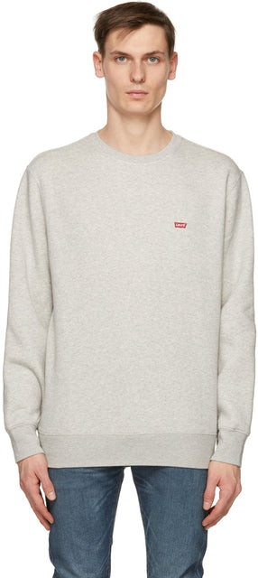 Levi's Grey Core NG Sweatshirt - Sweat-shirt noyau gris de Levi - Levi의 회색 코어 NG 스웨터