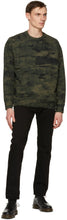 Levi's Khaki Camo Relaxed Crewneck Sweatshirt