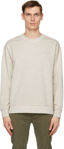 Levi's Tan Relaxed Crewneck Sweatshirt - Sweat-shirt crewneck crewneck de Levi's Tan - Levi 's Tan 편안한 Crewneck 스웨터
