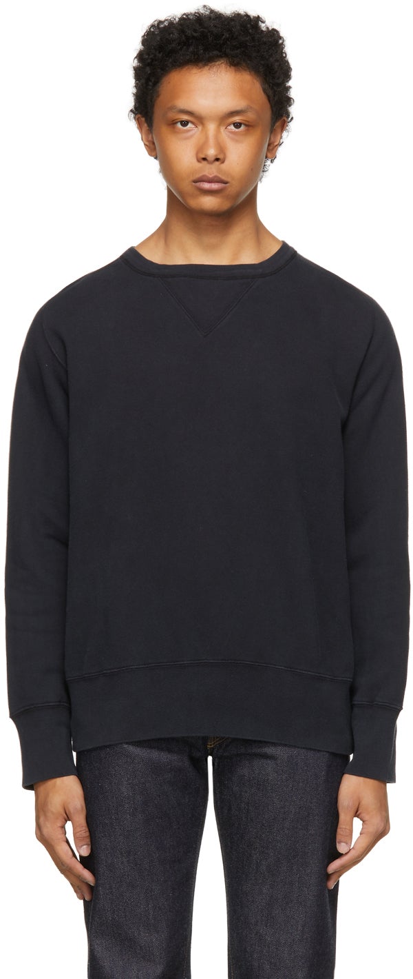 Levi's Vintage Clothing Black Bay Meadows Sweatshirt - Sweat-shirt de la baie noire de Vêtements Vêtements Vintage de Levi - Levi의 빈티지 의류 블랙 베이 메도우 스웨터
