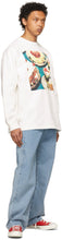 Levi's Vintage Clothing White Central Station Design Edition 80s Graphic Happy Long Sleeve T-Shirt