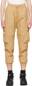 Li-Ning Beige Cargo Trousers - Pantalon de cargaison Beige Li-Ning - 리 - 닝 베이지화물 바지