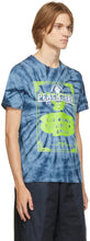 Liam Hodges Blue Tie-Dye 'Subnormal Futures' T-Shirt
