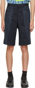 Liam Hodges Navy Twill Unified Shorts - Liam hodges short unifié de la marine tubée - Liam Hodges 해군 능직 통합 반바지