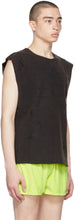 Liberal Youth Ministry Black Destroyed Poema Tank Top