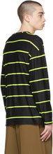 Liberal Youth Ministry Black Neon Stripe Long Sleeve T-Shirt