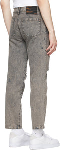 Liberal Youth Ministry Grey Destroyed Jeans