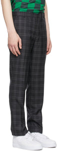 Liberal Youth Ministry Grey Plaid Grunge Trousers