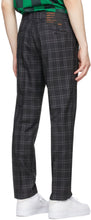 Liberal Youth Ministry Grey Plaid Grunge Trousers