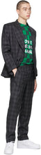 Liberal Youth Ministry Grey Plaid Grunge Trousers
