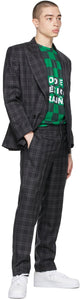 Liberal Youth Ministry Grey Plaid Grunge Trousers