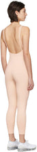 Live the Process Beige Crescent Bodysuit