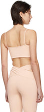 Live the Process Beige Orion Sports Bra