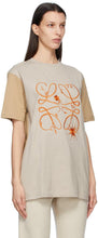 Loewe Beige Anagram Boyfriend T-Shirt