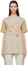 Loewe Beige Anagram Boyfriend T-Shirt - T-shirt Loewe Beige Anagram Boyfriend Boyfriend - Loewe 베이지 색 아나그램 남자 친구 티셔츠