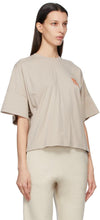 Loewe Beige Oversized Anagram T-Shirt