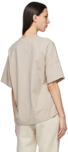 Loewe Beige Oversized Anagram T-Shirt