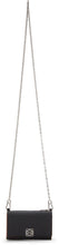 Loewe Black Anagram Chain Wallet - Portefeuille à chaîne Anagram Black Loewe - Loewe 검은 아나그램 체인 지갑