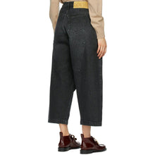 Loewe Black Cropped Oversized Jeans