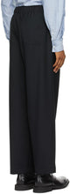 Loewe Black Wool Drawstring Trousers