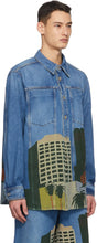 Loewe Blue Ken Price Edition Denim LA Overshirt Jacket