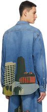 Loewe Blue Ken Price Edition Denim LA Overshirt Jacket